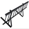 Snow Guard Grid Set, 1.5 m, for Flat Roof Coverings, 2 Brackets, 20 cm, RAL 7016 view 1