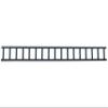 Snow Guard Grid Set, 1.5 m, for Flat Roof Coverings, 2 Brackets, 20 cm, RAL 7016 view 2