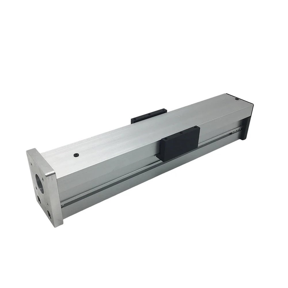 Linear Actuator, Fully Enclosed Linear Guide Table SFU1605/1610, 56–120 mm Width, Aluminum Slide Table, 40–100 kg Maximum Load, CNC Linear Actuator (QMF70, SFU1610, 500 mm Stroke)