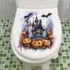 Halloween Window Sticker Set 30x20cm, Pumpkin Ghost, Double-Sided, 1 Set view 4