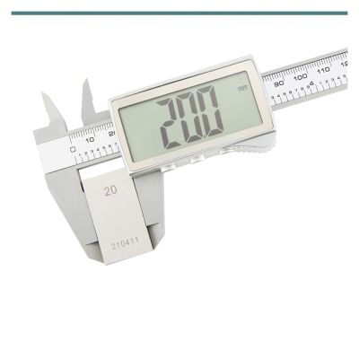 Electronic Digital Caliper with Large Display, Black, 150 mm