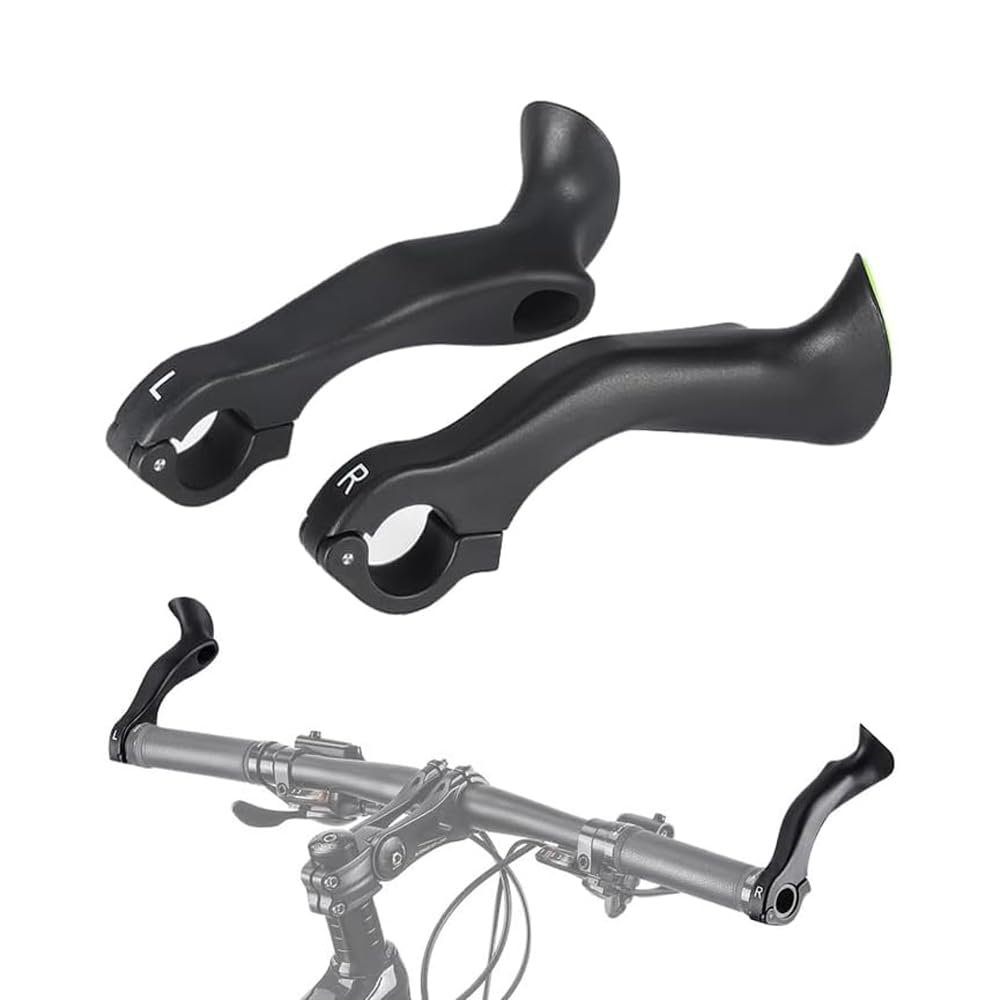CDHNG Ergonomic Bicycle Grips for Trek Marlin 7 2017, Lightweight Handlebar Extensions for Mountain Bikes, Long