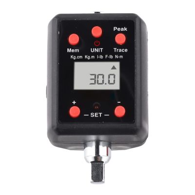 1-Piece Digital Torque Wrench Adapter, 1/4, 3/8, 1/2 and 3/4 in., 0.335 Nm / 13135 Nm / 2200 Nm / 6600 Nm, Multiple Unit Conversion (6.35 mm)