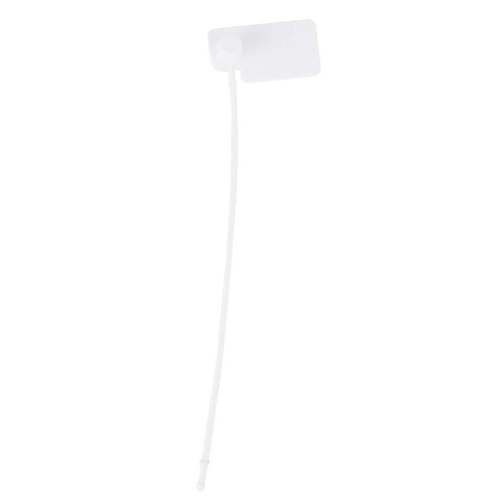 XOYIXOYI 100-Pack Self-Locking Security Tags, White