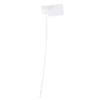 XOYIXOYI 100-Pack Self-Locking Security Tags, White view 1