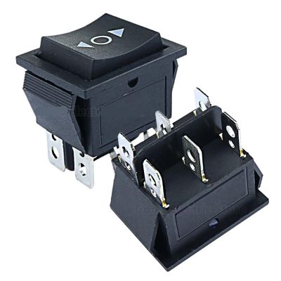 GUTUYEHKEA 2-Pack KCD4 Latching/Momentary Rocker Power Switches, Illuminated, 4/6 Pin