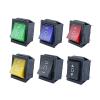 GUTUYEHKEA 2-Pack KCD4 Latching/Momentary Rocker Power Switches, Illuminated, 4/6 Pin view 3