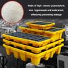 Drum Containment Pallet, Modular Spill Platform with Grating (120 x 120 x 18 cm) view 4