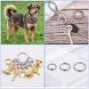 RAHHLIZS 15 Pack Titanium Key Rings view 2