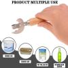 Vgvgaj Manual Can Opener with Wooden Handle view 4