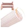 Flexible PU Woodworking Dust Collection Hose, Clear, 2050 mm, Puncture-Resistant view 1