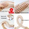 Flexible PU Woodworking Dust Collection Hose, Clear, 2050 mm, Puncture-Resistant view 2