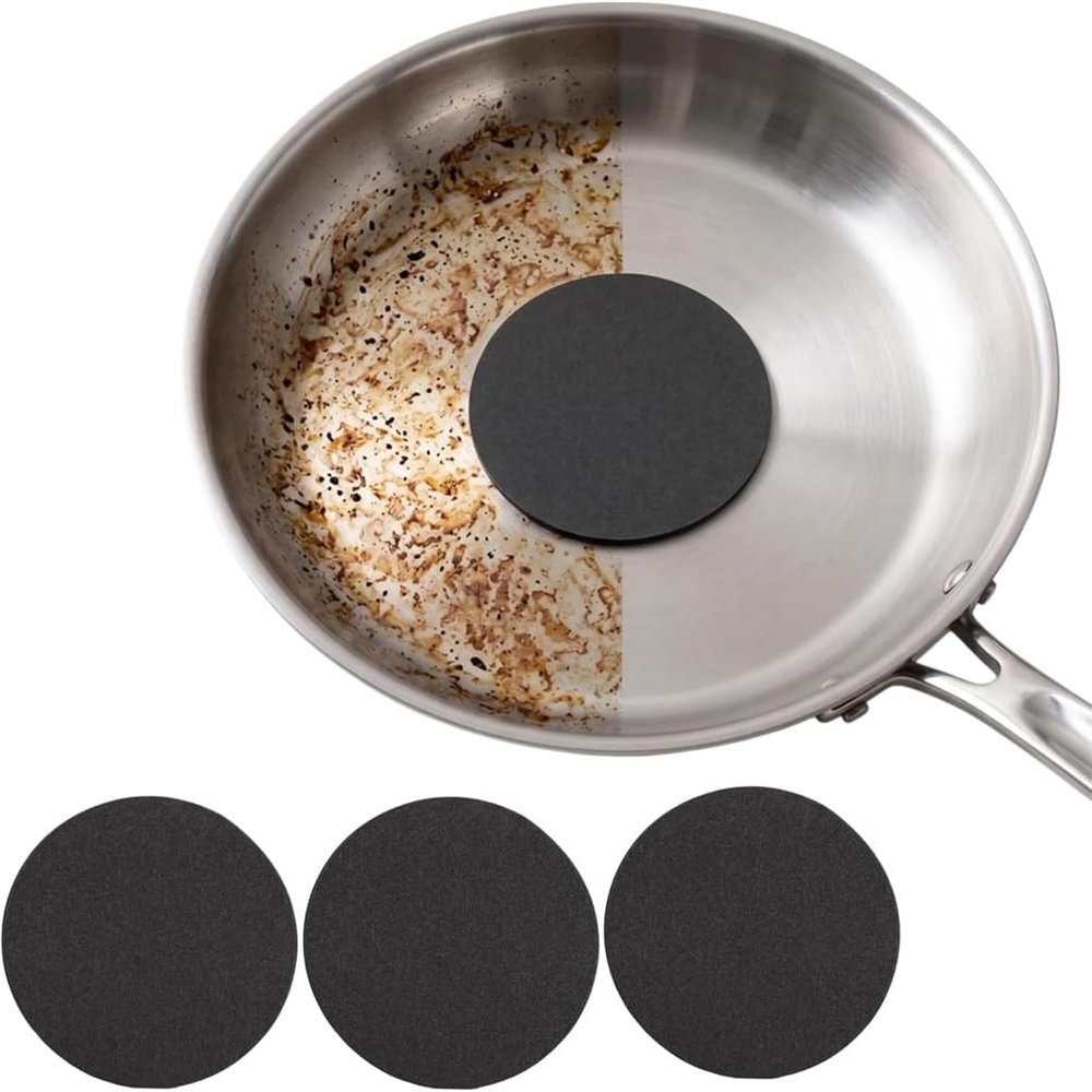Stainless Steel Sponge, Ultra-Thin 0.1 cm, 3-Piece Set