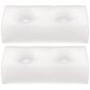 JEWEDECO 2-Piece 2-Hole EPE Foam Drink Carrier for Cups view 1