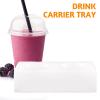 JEWEDECO 2-Piece 2-Hole EPE Foam Drink Carrier for Cups view 3