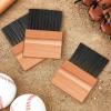 Umpire Home Plate Brush with Ergonomic Wooden Handle view 3