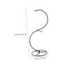 Hanging Plant Holders, 2-Piece Iron Set view 2