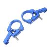 Cryfokt Direct-Mount Bicycle Stem, Aluminum Alloy Split Design, 27 mm Rise, 31.8 mm Clamp, Blue view 2