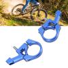 Cryfokt Direct-Mount Bicycle Stem, Aluminum Alloy Split Design, 27 mm Rise, 31.8 mm Clamp, Blue view 3