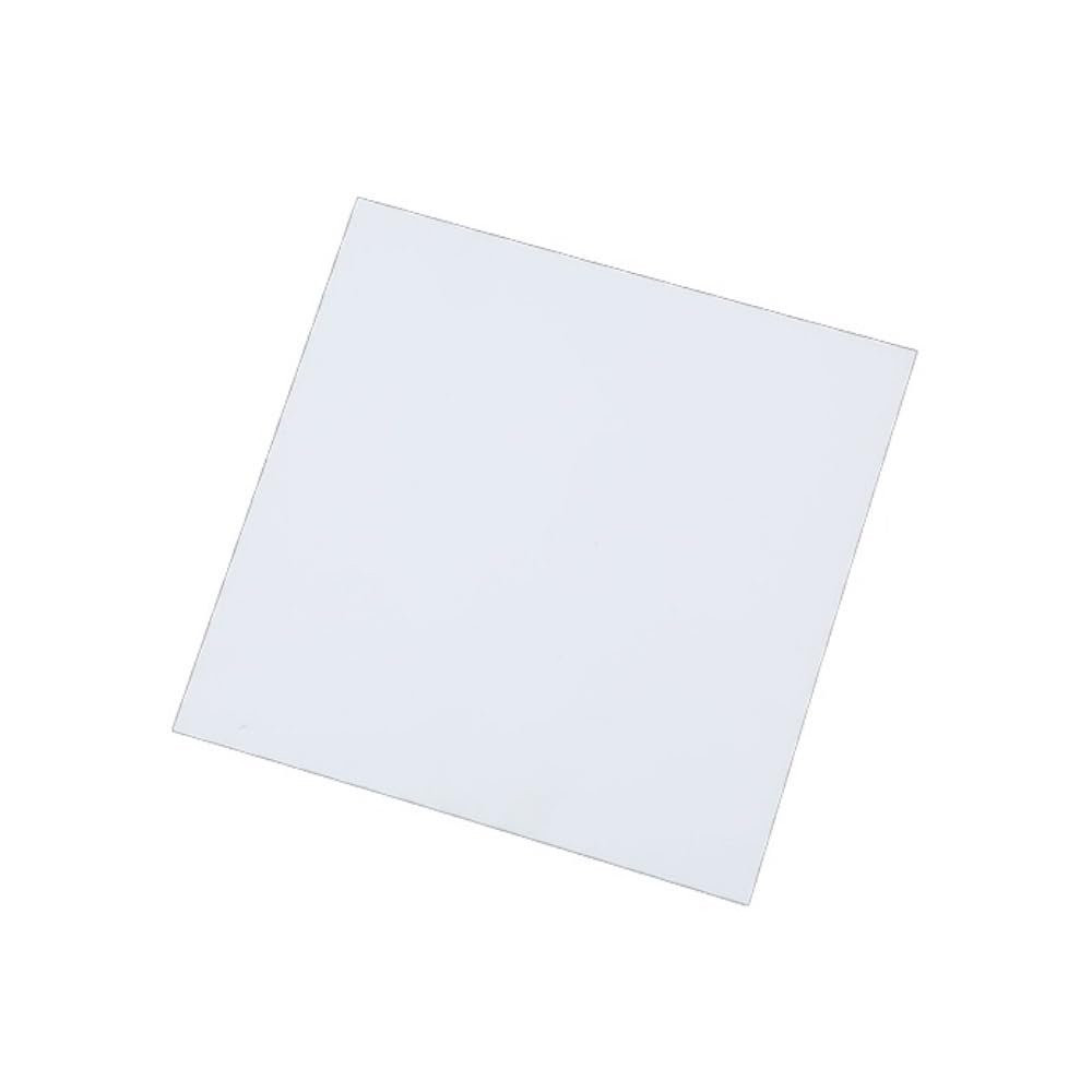 Alumina Ceramic Substrate, 0.25/1/2/5 mm, 20 mm × 132 mm, High-Temperature-Resistant Plate, 1 Piece (100 × 100 × 1 mm)
