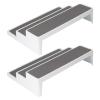 MAPHRWZ 2PCS 3-Tier Rack Step Shelf Organizer Stand for Kitchen Countertops view 4