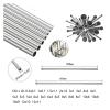 Stainless Steel Tube, 10 Pieces, Round Seamless Capillary Tube, 4x2 to 18x16 mm, 250/500 mm Length view 2