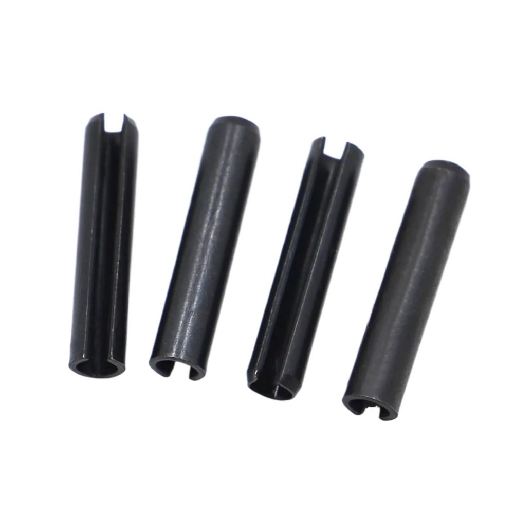 Slotted Split Spring Pins, Straight Cylindrical Pins, Assortment M1.5–M5, 8–16 mm (M1.5, 50 pcs, 10 mm)