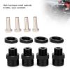 RC Car 12 mm to 17 mm Wheel Hex Conversion Adapters for D4 94123 1/10 Car, Black view 4