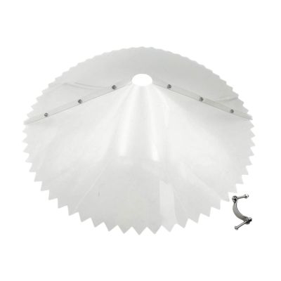 ZGUZMCMK Squirrel Baffle for Bird Feeder Pole Mounts
