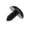 DuskHaven 100 Pcs Triangle Safety Noses, Black, 10 x 11 mm view 4