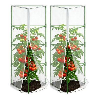 Breathable Bird Protection Net for Tomato Cages
