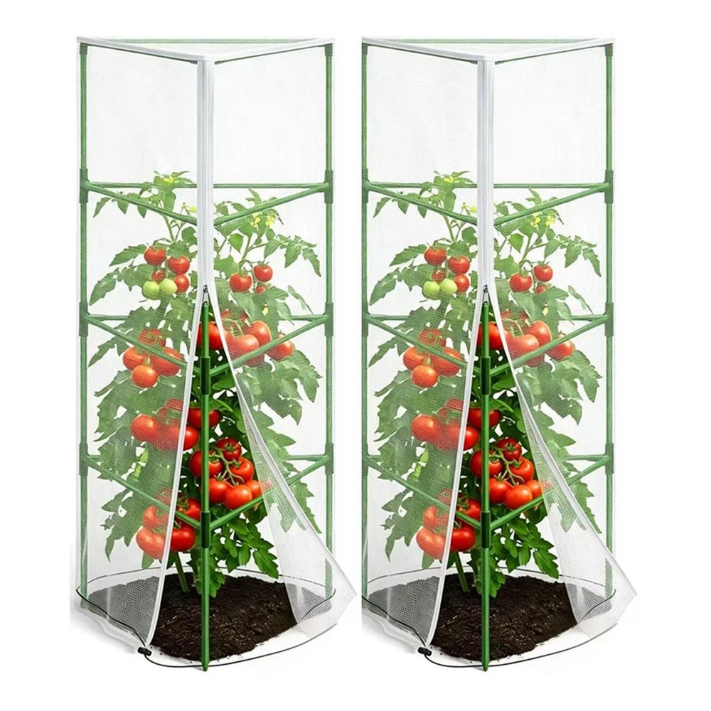 Breathable Bird Protection Net for Tomato Cages