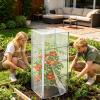 Breathable Bird Protection Net for Tomato Cages view 2