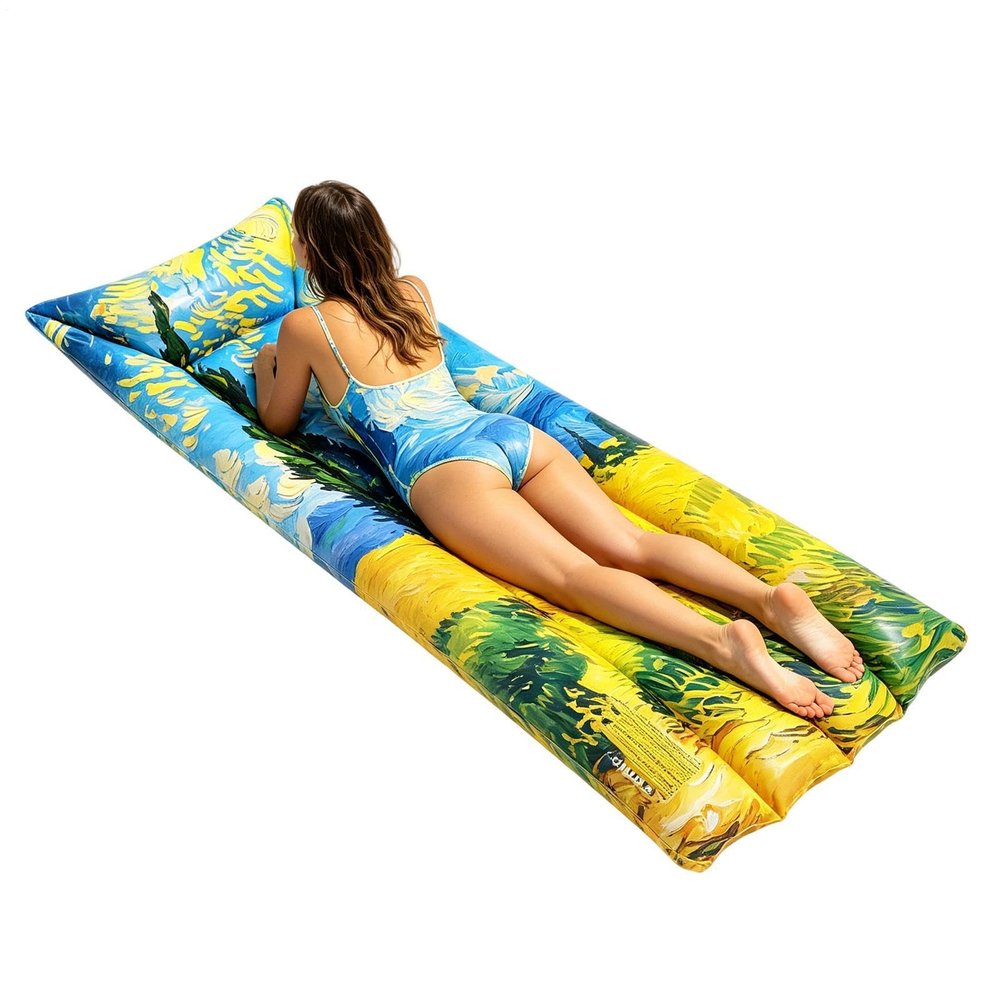 Generic Inflatable Pool Floats, Floating, Foldable, Portable