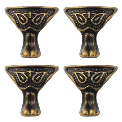 Kaeltsyn 4 x Metal Brads for Small Wooden Boxes