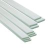 Durable White Fiberglass Rods for Model Building and Plant Support, 10-Pack (12 mm x 2 mm x 500 mm) view 1