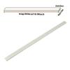 Durable White Fiberglass Rods for Model Building and Plant Support, 10-Pack (12 mm x 2 mm x 500 mm) view 2