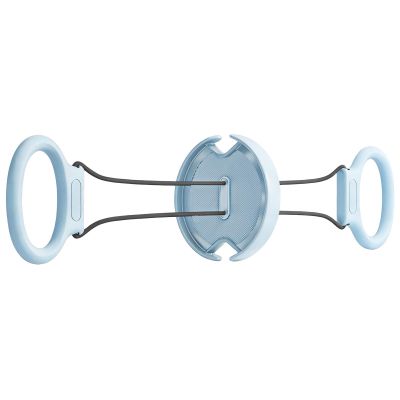 Chest Expander with Flywheel Rotation and Non-Slip Grip