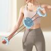 Chest Expander with Flywheel Rotation and Non-Slip Grip view 2