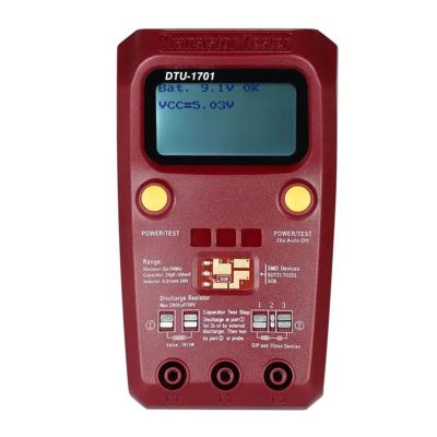 DTU1701 Multifunction Transistor, MOSFET, LCR, ESR & SMD Tester