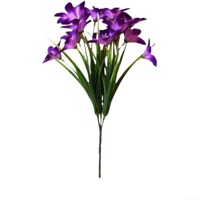 Artificial Orchid Bouquet, Indoor Use, Purple