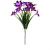 Artificial Orchid Bouquet, Indoor Use, Purple view 1
