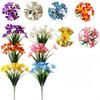 Artificial Orchid Bouquet, Indoor Use, Purple view 3