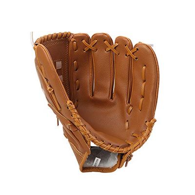 Baseball Glove, Training Mitt for Outdoor Baseball and Softball, Kids/Adults, Professional Mitt -40 (Khaki, 11.5 in)