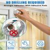 Acual 4-Pack Clamp Holders for Roller Blinds view 4