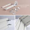 Adjustable Aluminum Curtain Track Cover, 220 cm/7.2 ft view 4