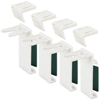 Acual 4-Pack Clamp Holders for Roller Blinds
