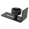 Spacnana Black Carbon Steel Barn Door Track, 4.8 x 2 x 2.6 in view 2