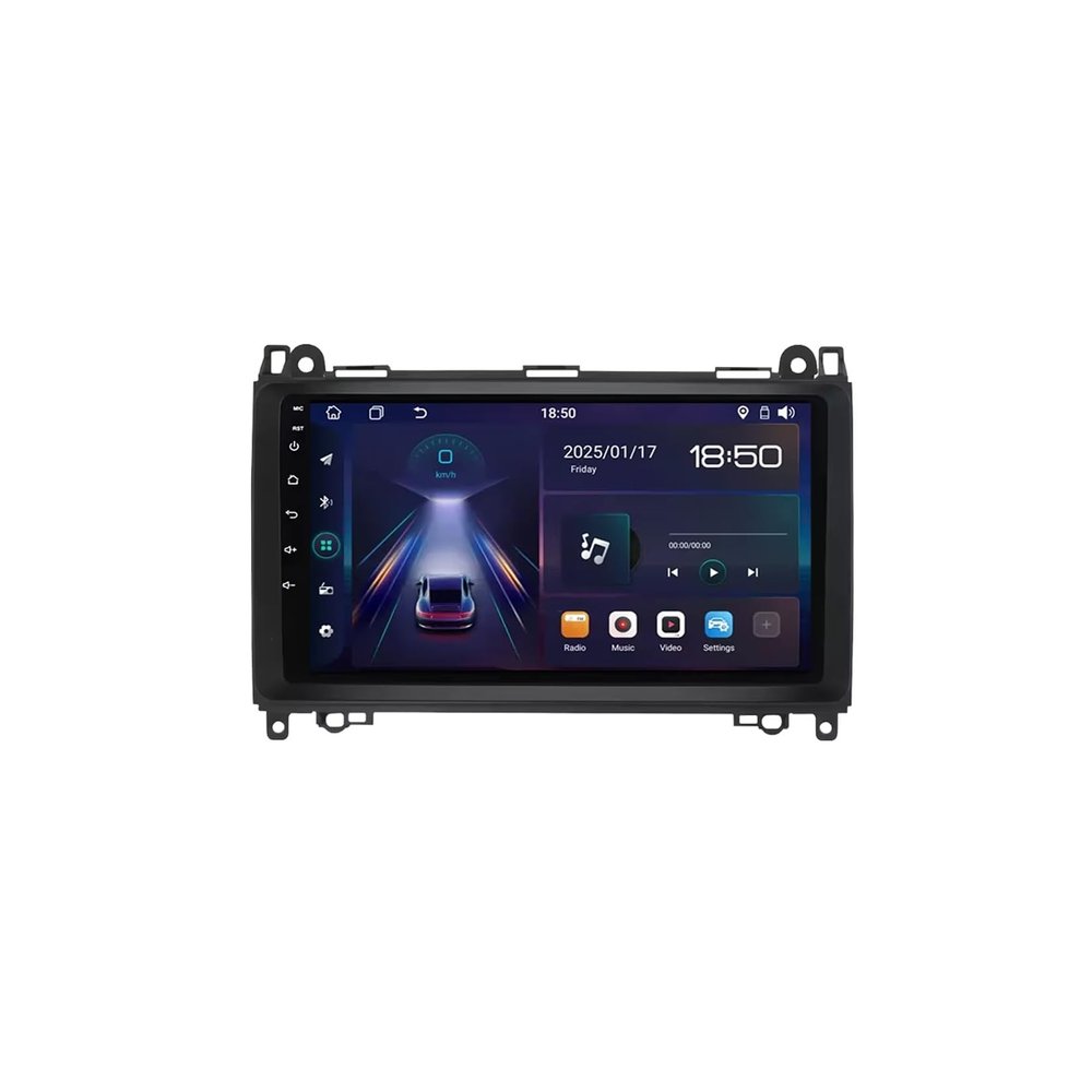 Smart Android 15 Car Stereo for Mercedes-Benz B200 2006–2014, 9-Inch, 8-Core, 6GB+128GB