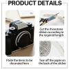 Self-Adhesive Rhinestone Trim, 4 Silver Rolls, 0.9 cm x 91 cm view 3